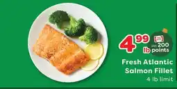 Weis Markets Fresh Atlantic Salmon Fillet offer