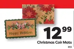 Weis Markets Christmas Coir Mats offer