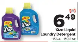 Weis Markets Xtra Liquid Laundry Detergent offer