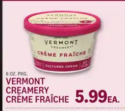 Kings Food Markets VERMONT CREAMERY CRÈME FRAÎCHE offer