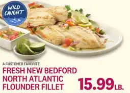 Kings Food Markets FRESH NEW BEDFORD NORTH ATLANTIC FLOUNDER FILLET offer