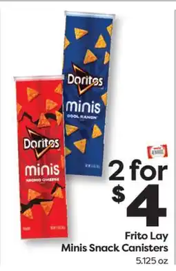 Weis Markets Frito Lay Minis Snack Canisters offer