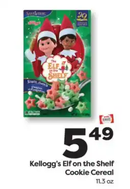 Weis Markets Kellogg's Elf on the Shelf Cookie Cereal offer