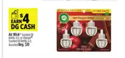 Dollar General Air Wick Scented Oil Refi lls 4 ct. or Vibrant TM Scented Oil Refills 3 ct offer
