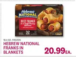 Kings Food Markets HEBREW NATIONAL FRANKS IN BLANKETS offer