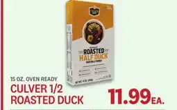 Kings Food Markets OVEN CULVER 1/2 ROASTED DUCK offer