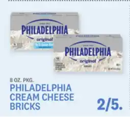 Kings Food Markets PHILADELPHIA CREAM CHEESE BRICKS offer