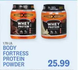 Kings Food Markets BODY FORTRESS PROTEIN POWDER offer