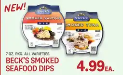 Kings Food Markets BECK'S SMOKED SEAFOOD DIPS offer