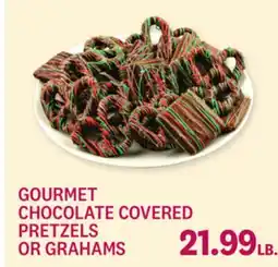 Kings Food Markets GOURMET CHOCOLATE COVERED PRETZELS OR GRAHAMS offer