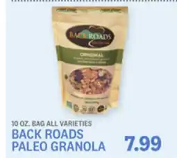 Kings Food Markets BACK ROADS PALEO GRANOLA offer