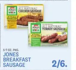 Kings Food Markets JONES BREAKFAST SAUSAGE offer