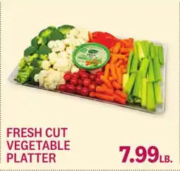 Kings Food Markets FRESH CUT VEGETABLE PLATTER offer