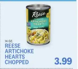Kings Food Markets REESE ARTICHOKE HEARTS CHOPPED offer
