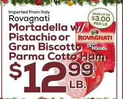 DeCicco & Sons Mortadella w/ Pistachio or Gran Biscotto Parma Cotto Ham offer