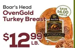 DeCicco & Sons Boar's Head OvenGold Turkey Breast offer
