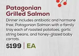 DeCicco & Sons Patagonian Grilled Salmon Dinner offer