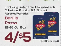 DeCicco & Sons Barilla Pasta offer