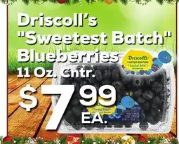 DeCicco & Sons Driscoll's Sweetest Batch Blueberries offer