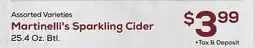 DeCicco & Sons Martinelli's Sparkling Cider offer