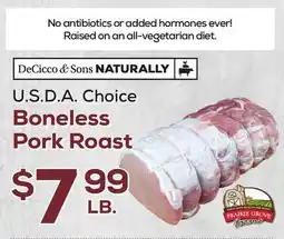 DeCicco & Sons Boneless Pork Roast offer