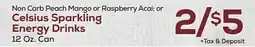 DeCicco & Sons Celsius Sparkling Energy Drinks offer