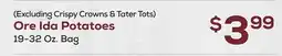 DeCicco & Sons Ore Ida Potatoes offer