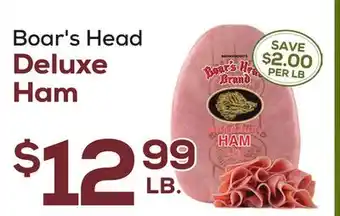 DeCicco & Sons Boar's Head Deluxe Ham offer