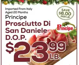 DeCicco & Sons Principe Prosciutto Di San Daniele D.O.P offer