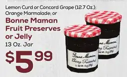 DeCicco & Sons Bonne Maman Fruit Preserves or Jelly, 13 Oz. Jar offer