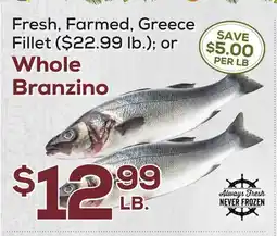 DeCicco & Sons Whole Branzino offer
