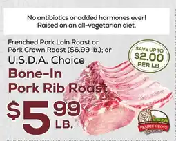 DeCicco & Sons Bone-In Pork Rib Roast offer