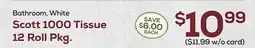 DeCicco & Sons Scott 1000 Tissue 12 Roll Pkg offer