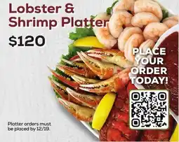 DeCicco & Sons Lobster & Shrimp Platter offer