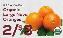 DeCicco & Sons Organic Large Navel Oranges offer