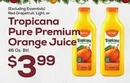 DeCicco & Sons Tropicana Pure Premium Orange Juice offer