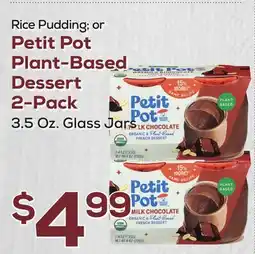 DeCicco & Sons Petit Pot Plant-Based Dessert 2-Pack offer