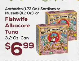 DeCicco & Sons Fishwife Albacore Tuna, 3.2 Oz. Can offer