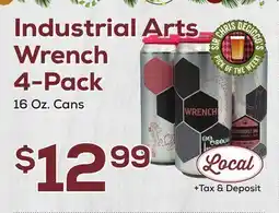 DeCicco & Sons Industrial Arts Wrench 4-Pack offer