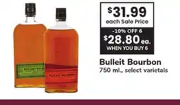 ACME Bulleit Bourbon offer