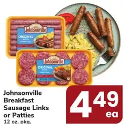 ACME Johnsonville Breakfast Sausage Links or Patties offer