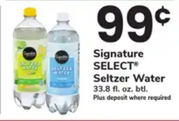 ACME Signature SELECT Seltzer Water offer