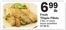 ACME Fresh Tilapia Fillets offer