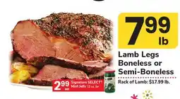 ACME Lamb Legs Boneless or Semi-Boneless offer