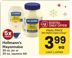 ACME Hellmann's Mayonnaise offer