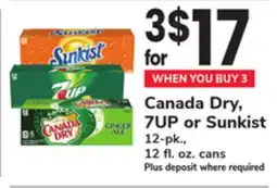 ACME Canada Dry, 7UP or Sunkist offer