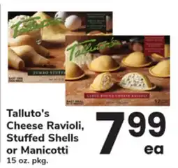 ACME Talluto's Cheese Ravioli, Stuffed Shells or Manicotti offer