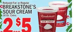 C Town BREAKSTONE'S SOUR CREAM offer