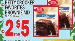 C Town BETTY CROCKER FAVORITES BROWNIE MIX offer