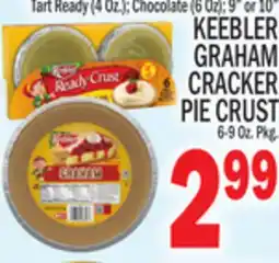 C Town KEEBLER GRAHAM CRACKER PIE CRUST 6-9 Oz. Pkg offer